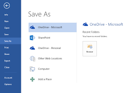 Guide to the Save and Share Files in the Cloud Feature in MS Office 2013