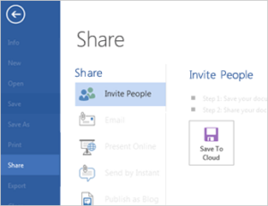 Shared Meetings Feature in MS Office 2013
